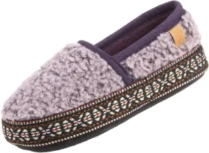 Acorn Unisex-Kid's L'il Woven Trim Moc Slipper