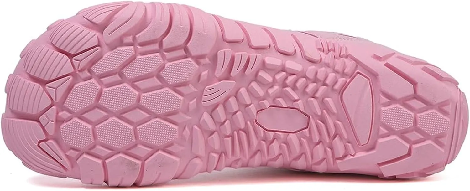 Barefoot Winter Boots Women Wide Toe Box Flexible Sole Hike Winter Footwear Barefoot Shoes Women Non-Slip Waterproof Boots Walking Warm Ankle Booties Zero Drop Sole Wide Toe Box Slip On Sneakers