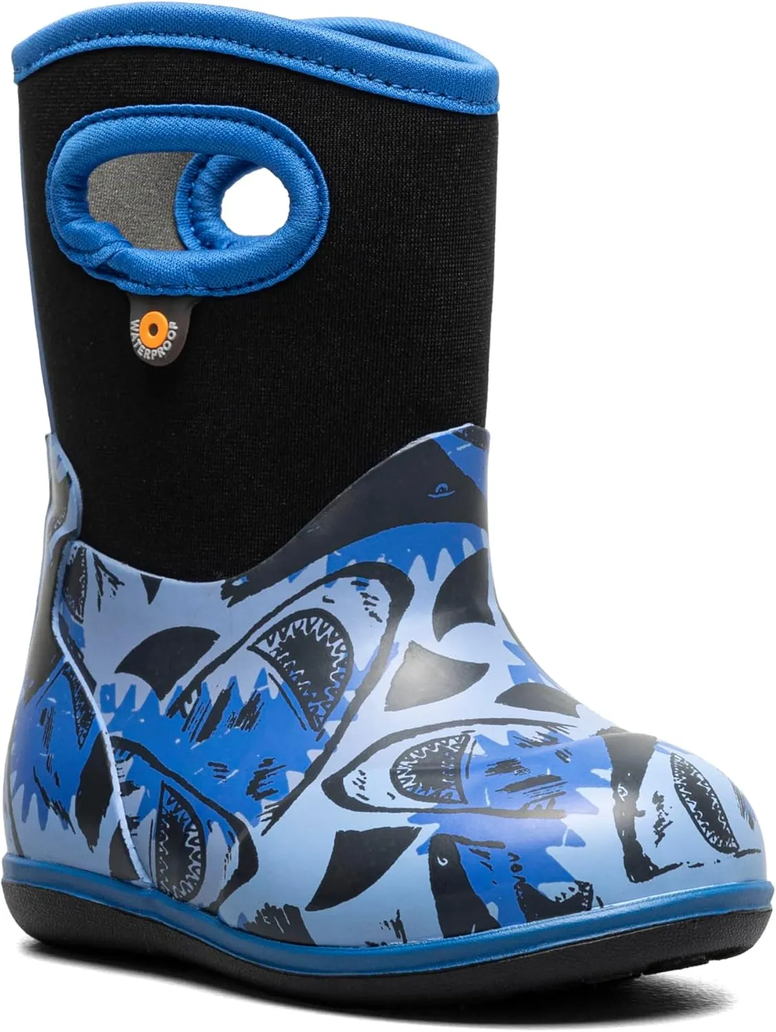 BOGS Unisex-Child Classic Sharks (Toddler) Rain Boot
