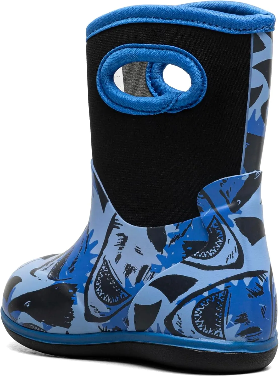 BOGS Unisex-Child Classic Sharks (Toddler) Rain Boot