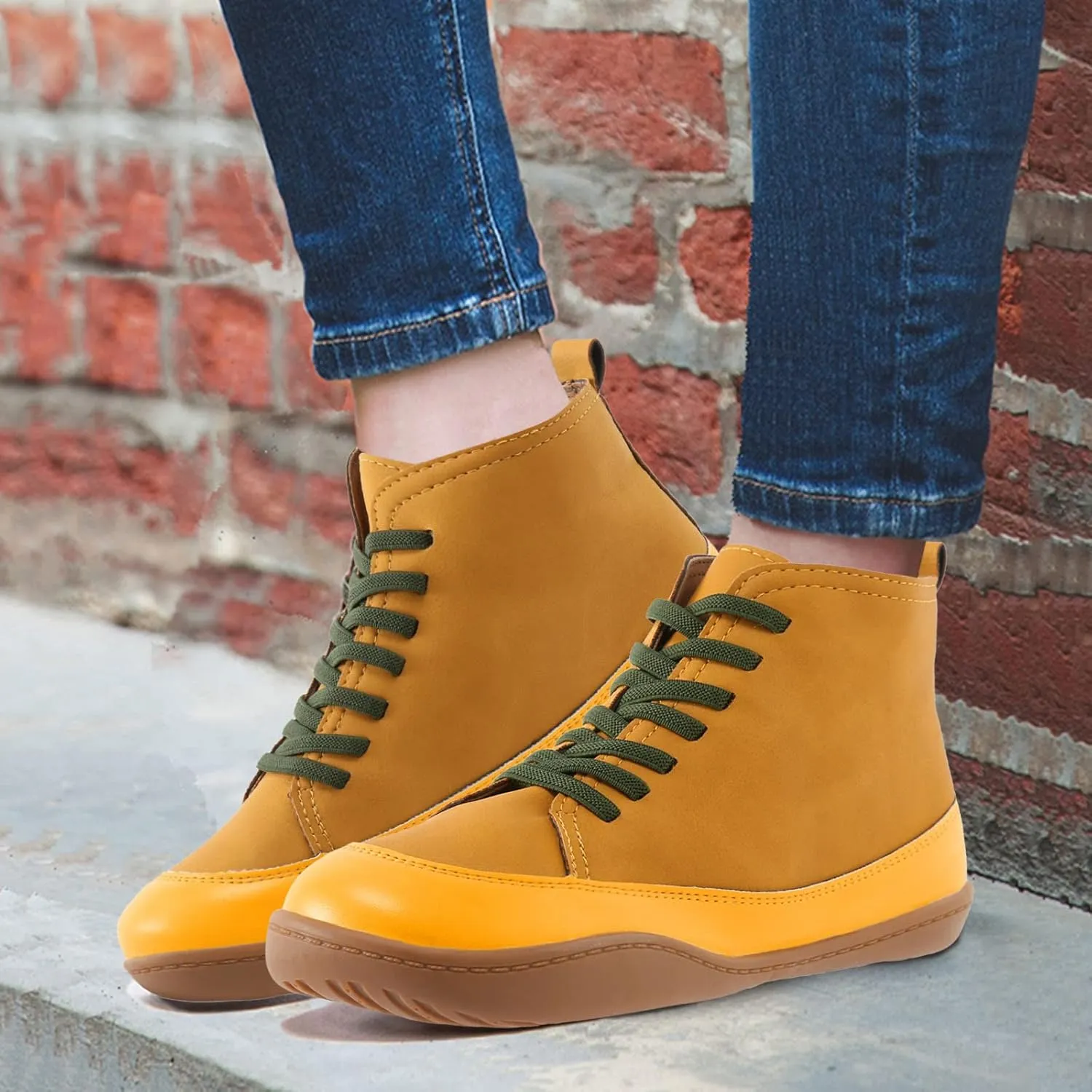 Booties for Women Ankle Womens Wide Booties Womans Ankle Boots Mens Hiking Boot Keep Warm Flat Bottom Chunky Block Heel Side Zipper Pointd Toe