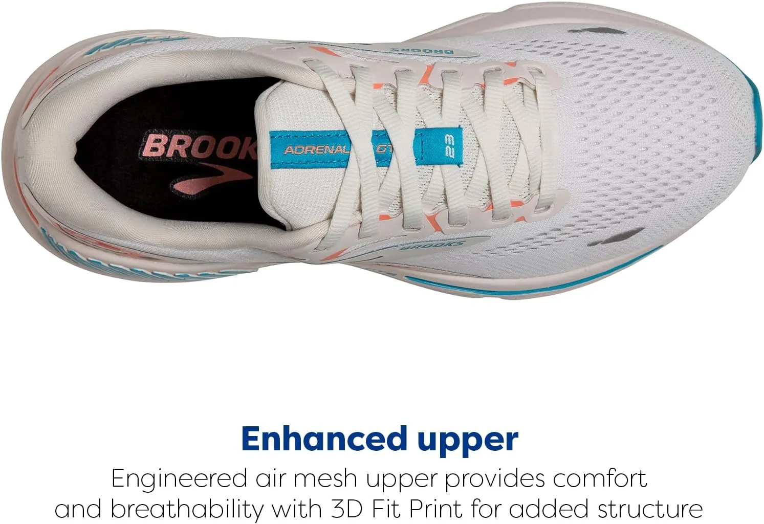 Brooks Womens Adrenaline GTS 23 Supportive Running Shoe