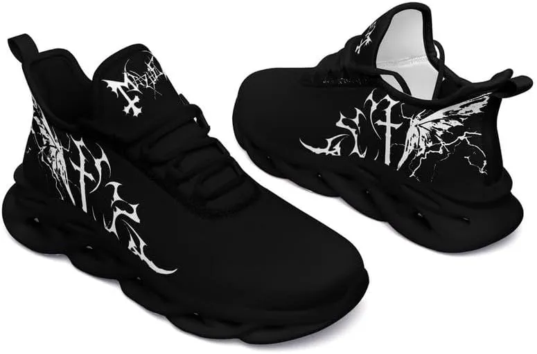 Casual Skull Road Running Shoes for Men Women Breathable Cushion Sports Walking Sneaker Gym Jogging Training Footwear