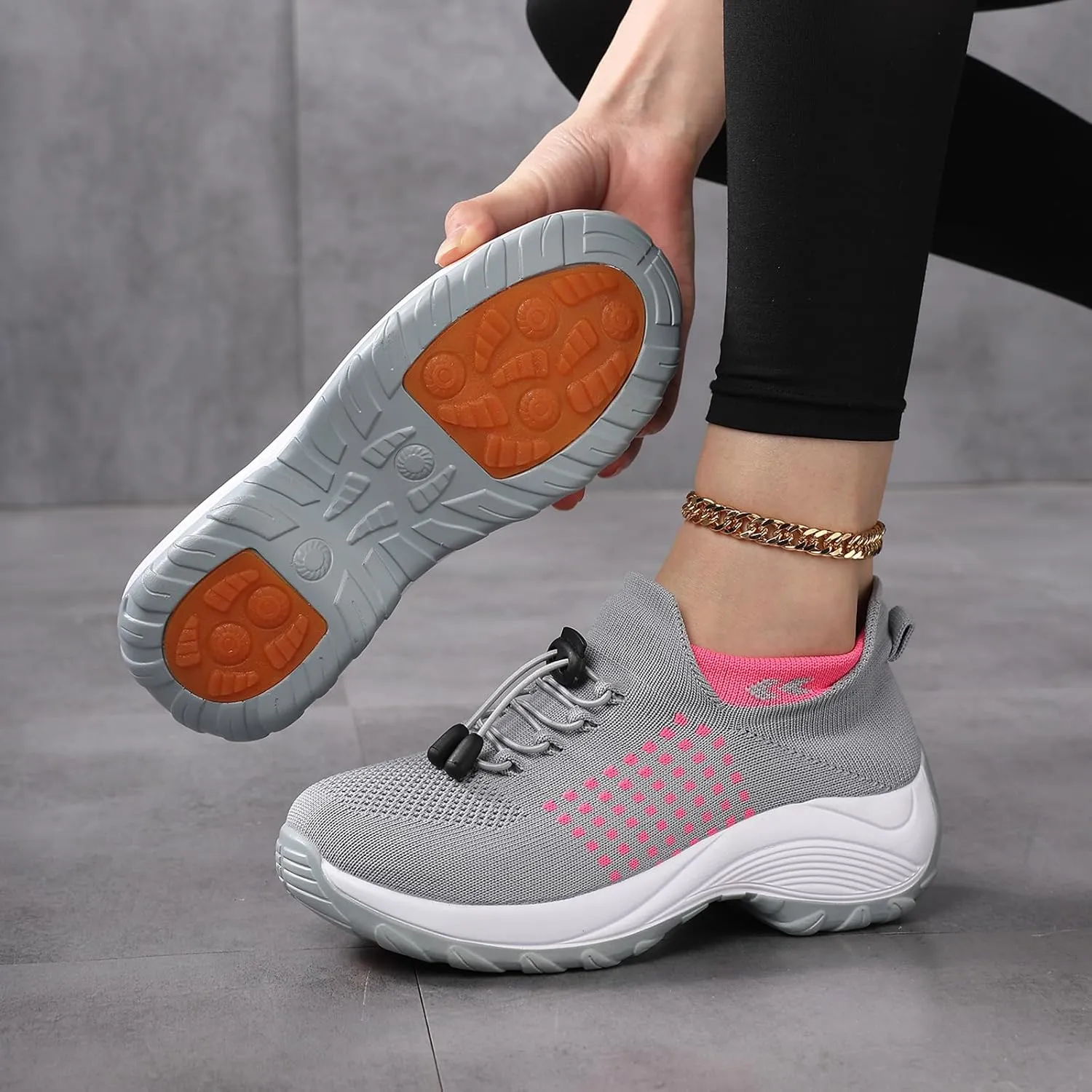 Comfort Wear Orthowear Shoes for Women Men Orthopedic Sneakers Breathable Women Walking Shoes Comfortable Casual Ladies Athletic Shoe Plantar Fasciitis Ortho Sneakers Non Slip Stretch Cushion Shoe