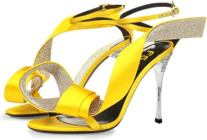 FSJ Women Chic Rhinestone Strap Decoration Open Toe Sandals Stiletto High Heel with Rhinestone Ankle Strap Ladies Party Dress Shoes Size 4-15 US