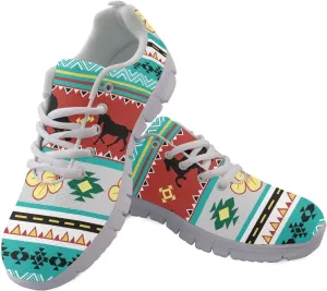 GIFTPUZZ Running Shoes for Women Men Athletic Mesh Breathable Casual Sneakers Lightweight Walking Shoes