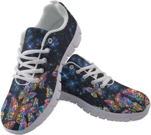 GIFTPUZZ Running Shoes for Women Men Athletic Mesh Breathable Casual Sneakers Lightweight Walking Shoes