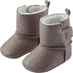 Glitter Baby Shoes Girls, Beige, 16 EU, beige, 16 EU