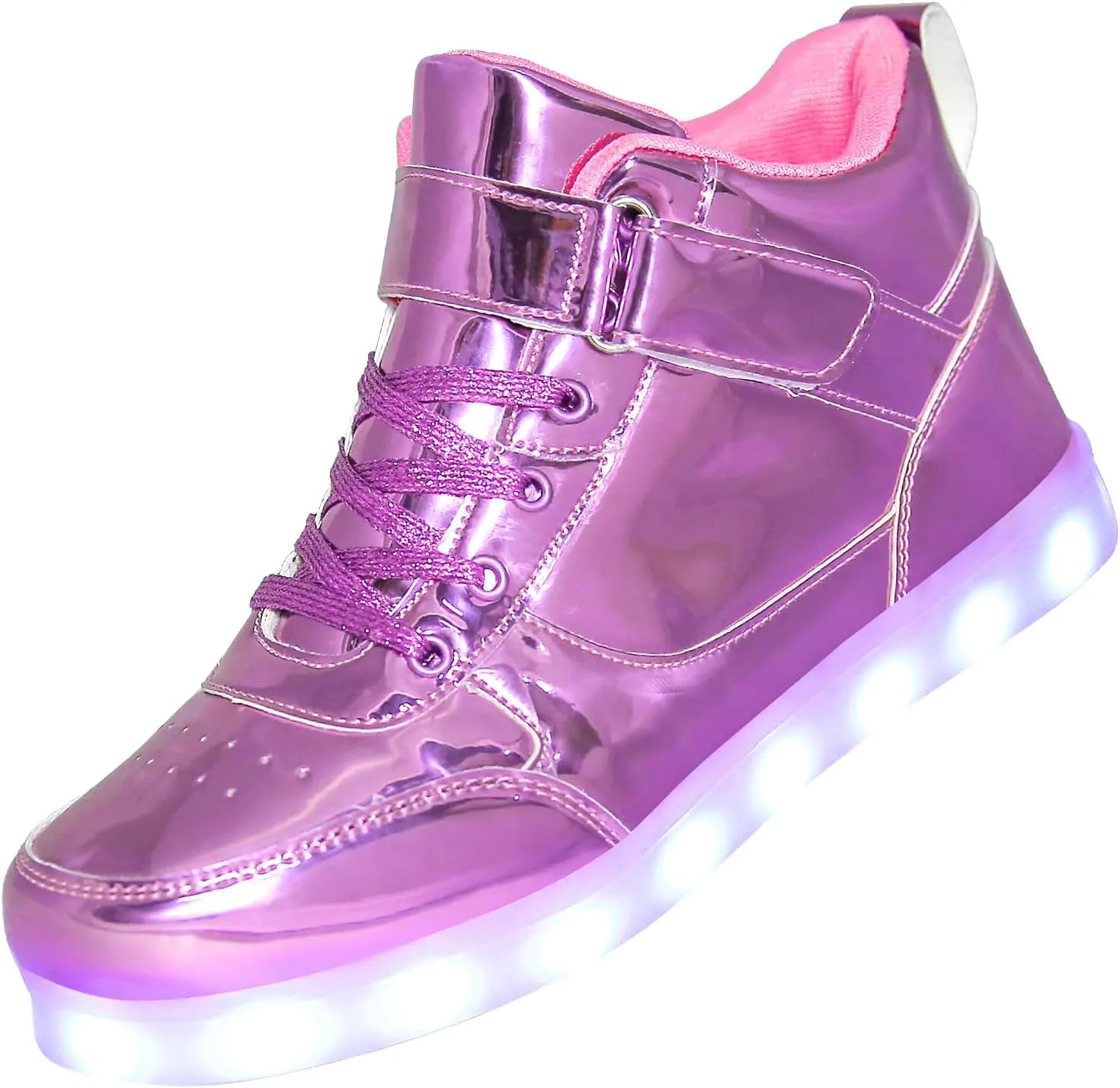 Kids Light up Shoes Led Shoes for Boys Girls USB Charging Flashing Trainers High Top Sneakers