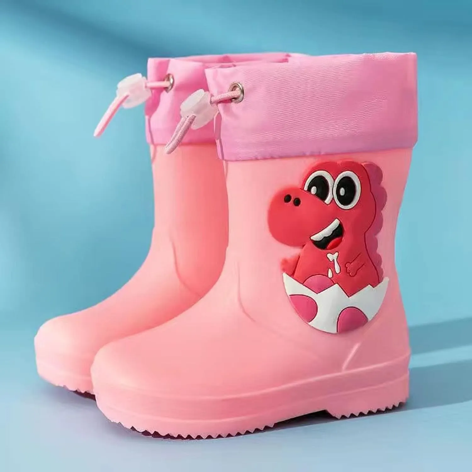 Kids Rain Boots Waterproof Insulated Winter Boots for Toddlers and Kids Unisex-Child Waterproof Printed Rain Boot