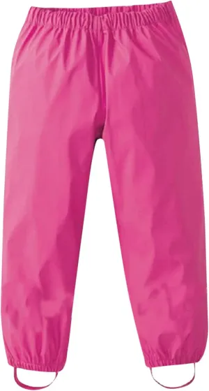 Kids Rain Pants Boys Girls Waterproof Pants Toddler Mud Dirty Proof Lightweight Rain Suit Solid Color Trousers Outdoor