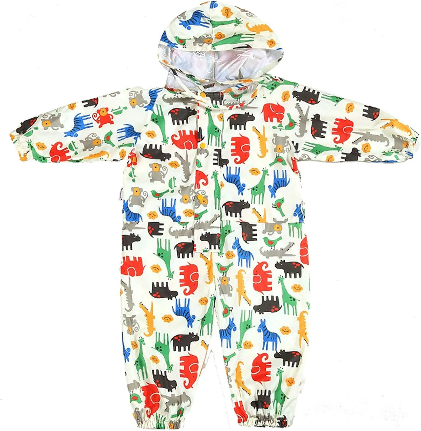 Kids Toddler Rain Suit for Boys Girls One Piece Hooded Waterproof Rain Jacket Dress Suit Pants for Girls Kids