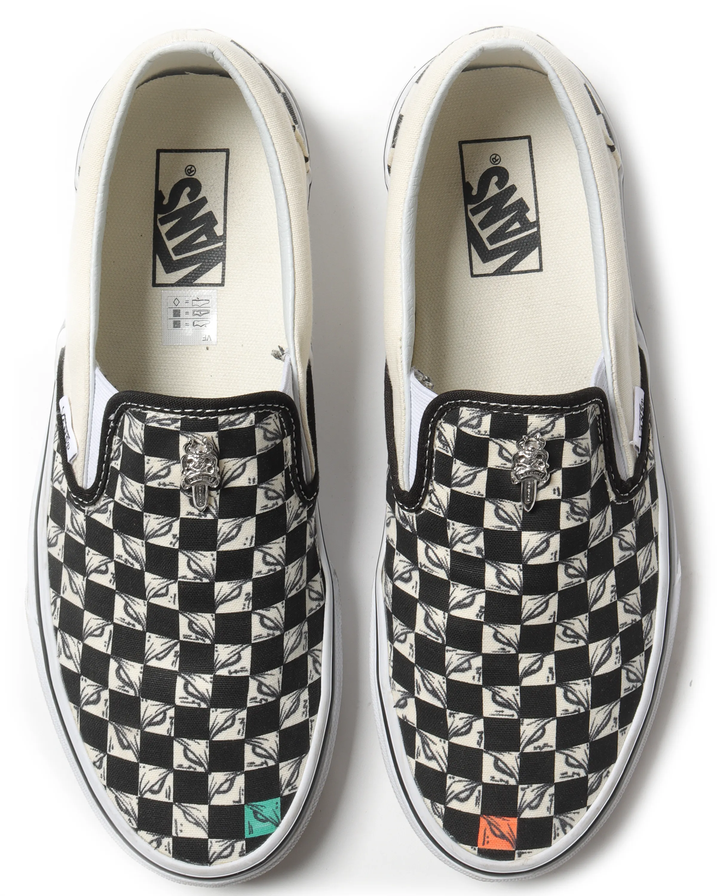 Matty Boy "99 Eyes" Slip-On Checkered Vans