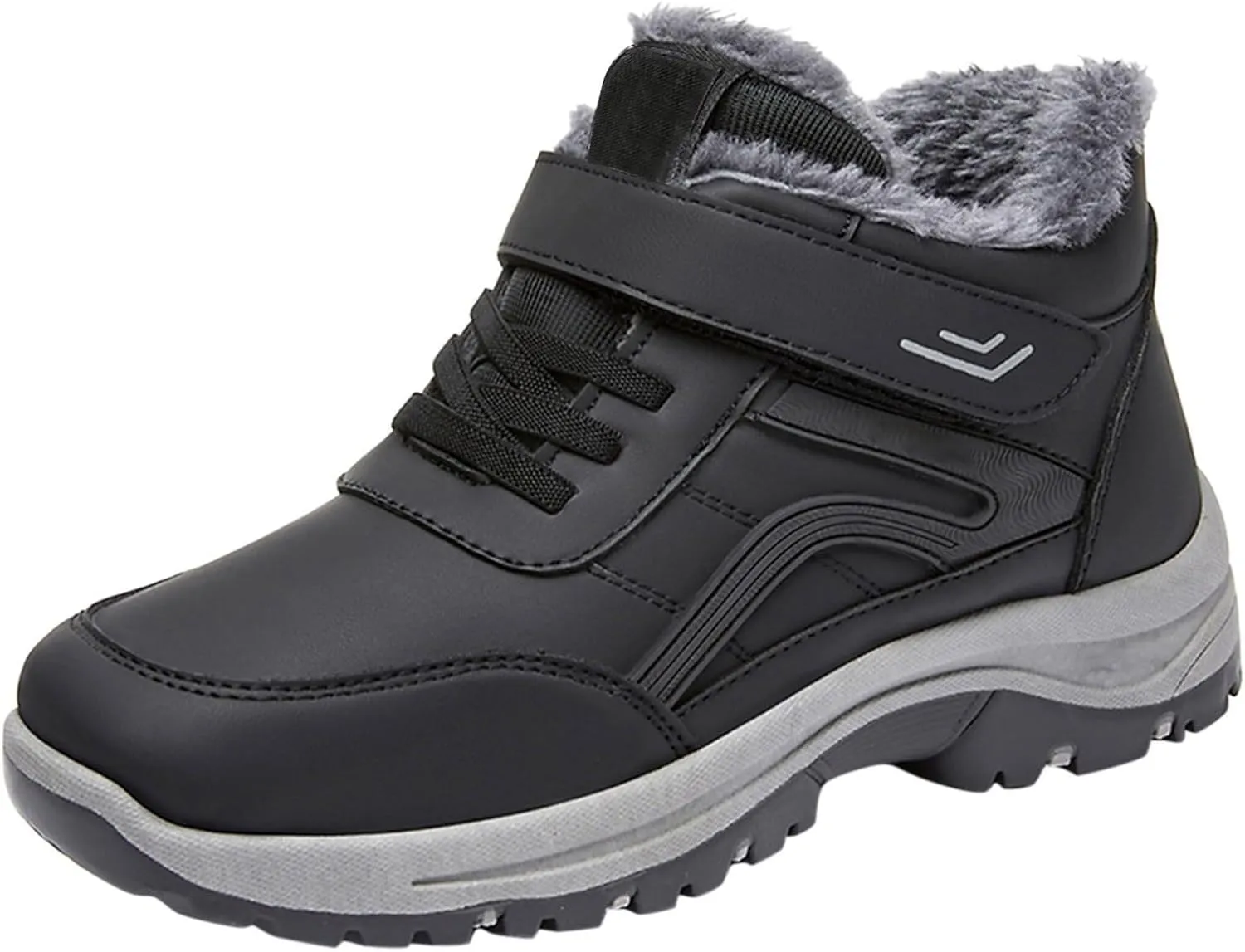 Men Work Boots with Zipper Hiking Sneakers Shoes Slip On Women Safety Shoes Business Casual Platform Sneakers Lightweight Safety Hike Grounded Footwear
