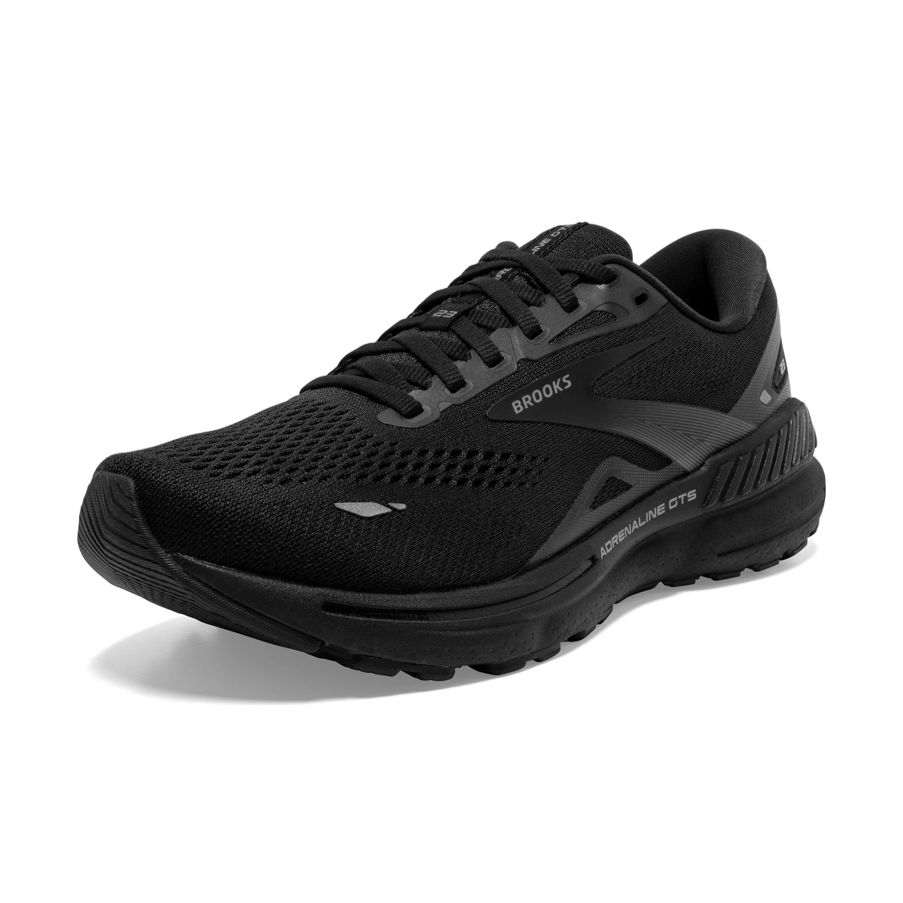 Men's Brooks Adrenaline GTS 23 1103911D020 Color: Black/ Black/ Ebony