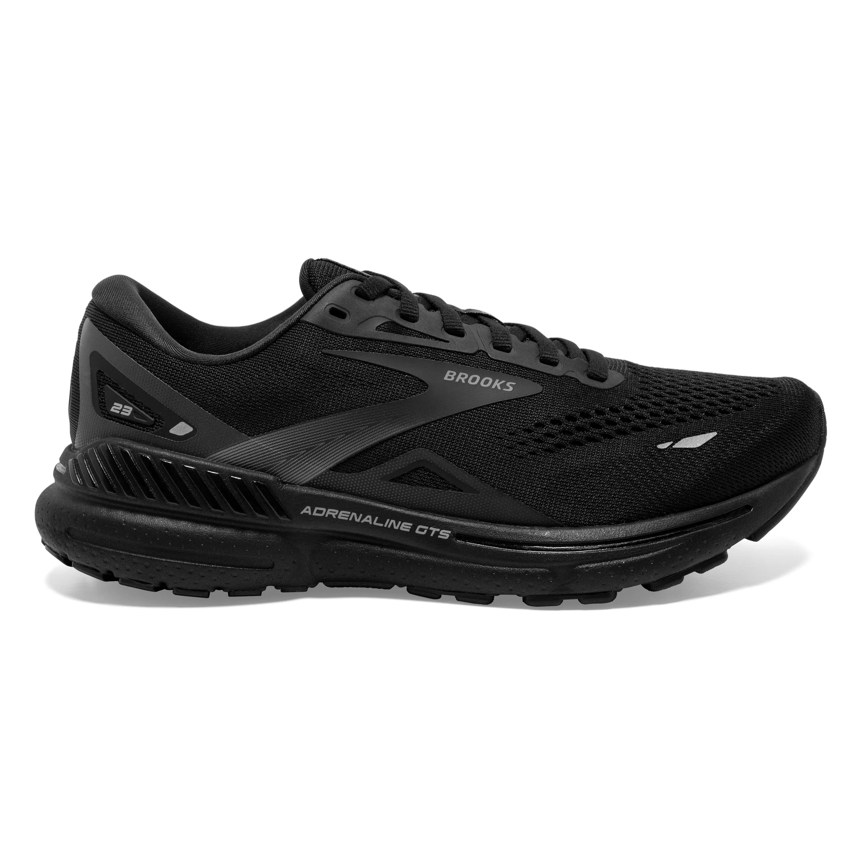 Men's Brooks Adrenaline GTS 23 1103911D020 Color: Black/ Black/ Ebony