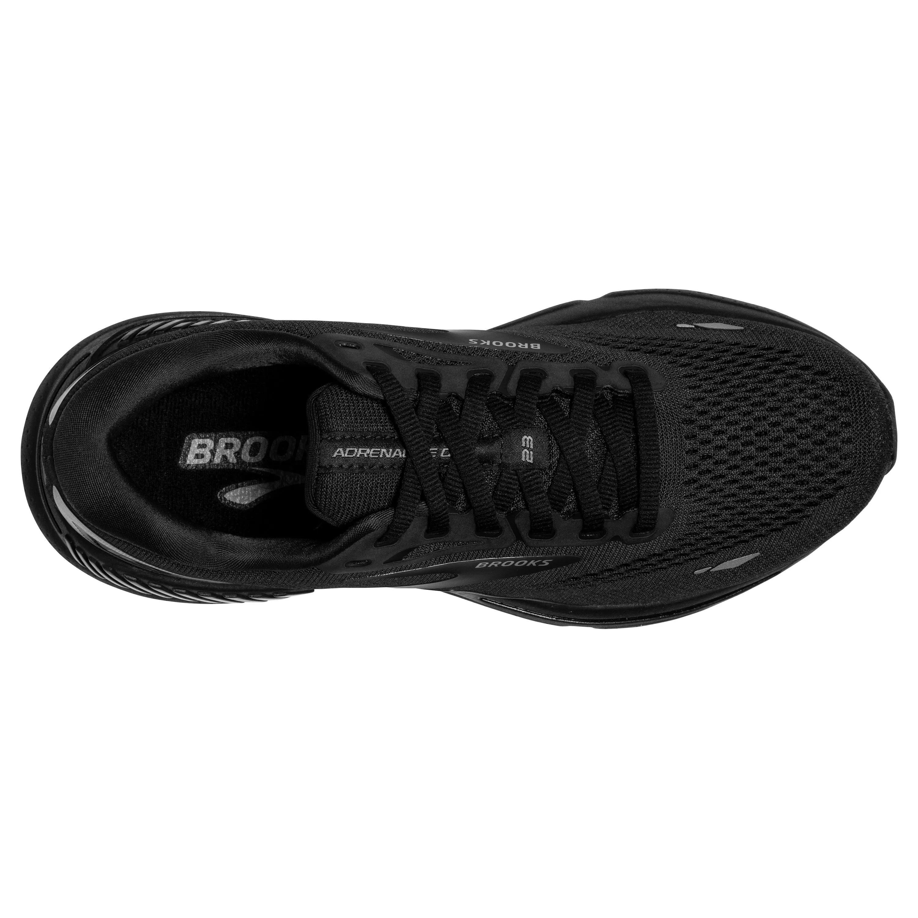 Men's Brooks Adrenaline GTS 23 1103911D020 Color: Black/ Black/ Ebony