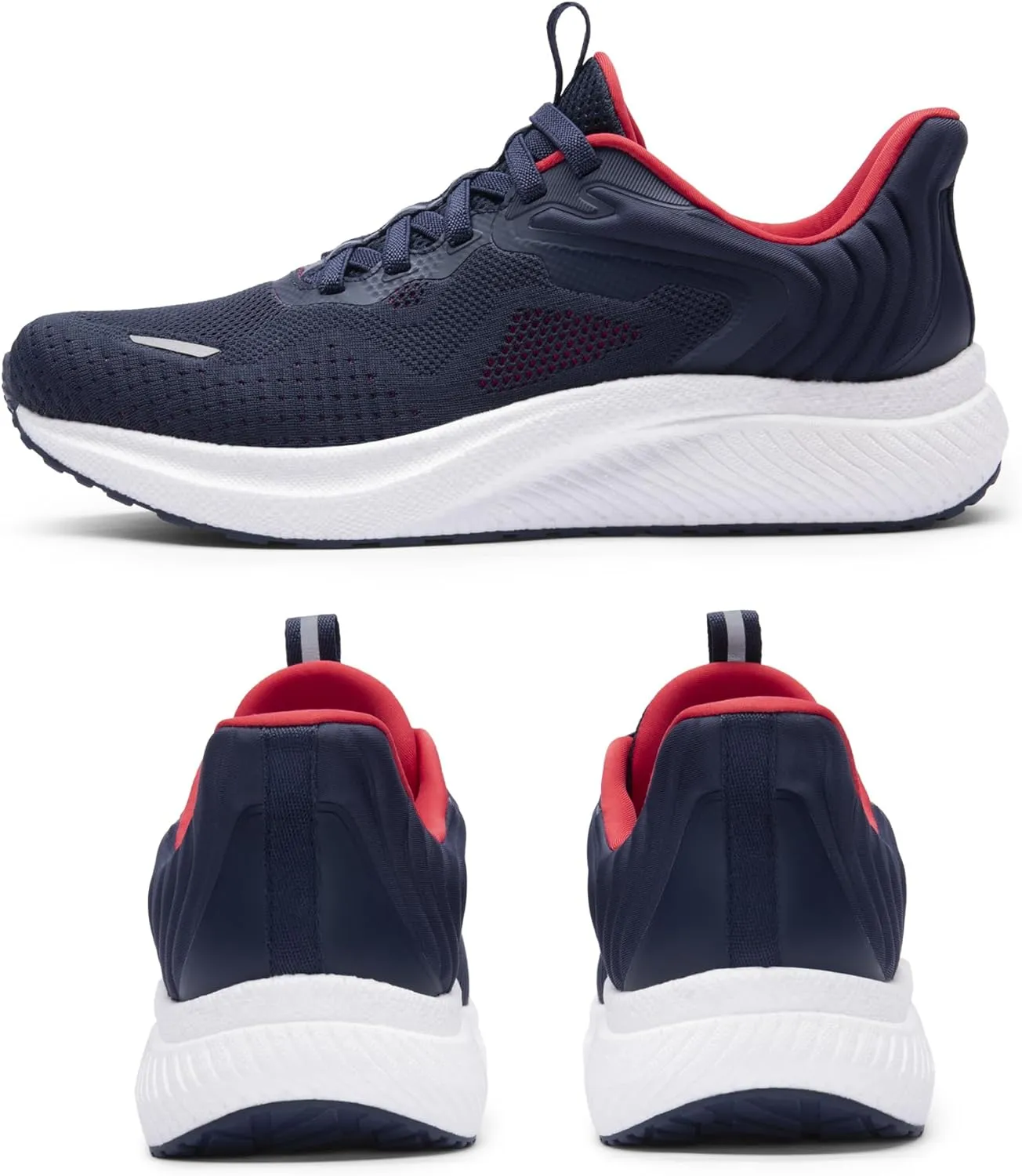 Men's Slip On Running Tennis Shoes Athletic Gym Workout Comfortable Breathable Walking Sneakers