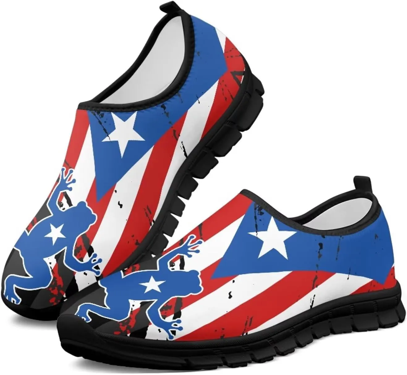 Men's Supportive Running Shoes Fashion Casual Athletic Shoes Elastic Cushioned Walking Travel Shoe for Daily Dating Size 5-14 Black Sole