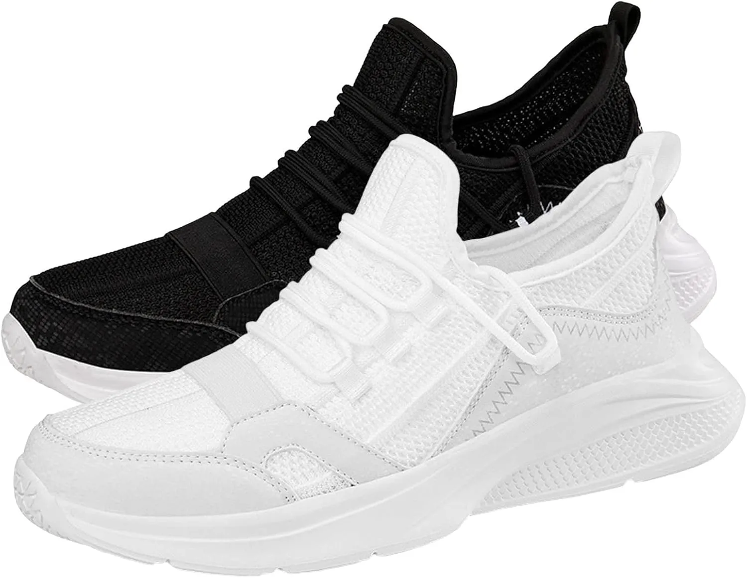 Men's Walking Running Tennis Cushioning Shoes Sumemr Breathable Mesh Non Slip Athletic Gym Workout Jogging Comfortable Sneakers for Men Daily