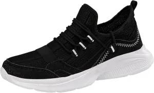 Men's Walking Running Tennis Cushioning Shoes Sumemr Breathable Mesh Non Slip Athletic Gym Workout Jogging Comfortable Sneakers for Men Daily