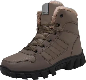 Men's Work Boots Non Steel Toe Hiking Sneakers Boot with Comfort Womens Safety Shoes Comfortable Waterproof Platform Shoes Work Hike Grounded Footwear