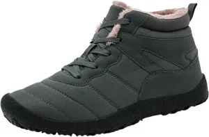 Men's Work Boots Soft Toe Hiking Sneakers Warm Booties Womens Safety Toe Shoes Soft Toe Wide Outdoor Shoes Slip on Loafers Hike Grounded Footwear