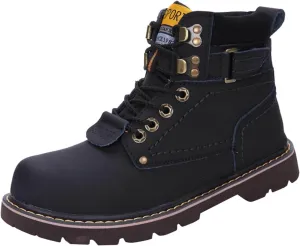 Men's Work Boots Soft Toe Hiking Sneakers Zip Up Fur Lined Women Safety Shoes Steel Toe Composite Safety Toe Waterproof Industrial Casual Hike Grounded Footwear
