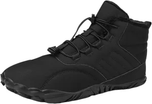 Mens Work Boots Wide Width Hiking Sneakers Women's Slip On Warm Safety Shoes for Women Non Slip Slip On Platform Shoes Lightweight Comfortable Hike Grounded Footwear