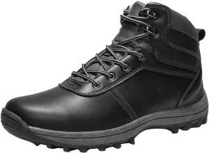 Men's Work Boots with Zipper Hiking Sneakers Warm Ankle Safety Toe Shoes for Women Insulated Waterproof Platform Shoes Work Hike Grounded Footwear