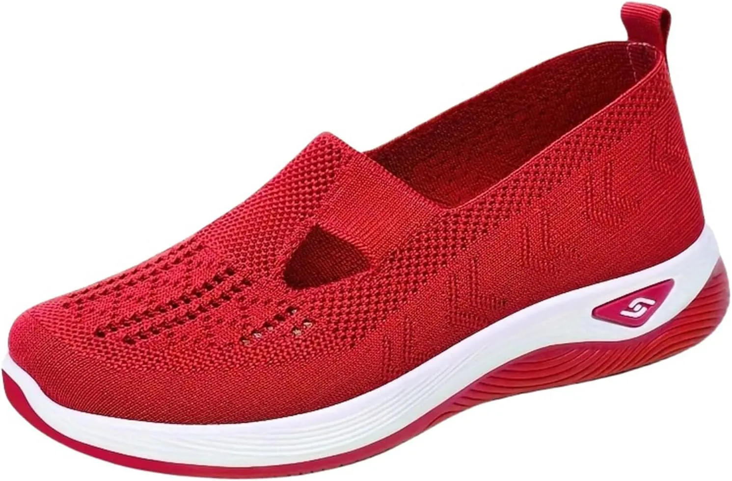 Orthopedic Shoes for WomenBreathable Comfort Wear Orthowear Walking ShoesCushionaire Wide Width Sneakers Diabetic Arch Support Sneakers Soft Slip On Shoe Comfortable