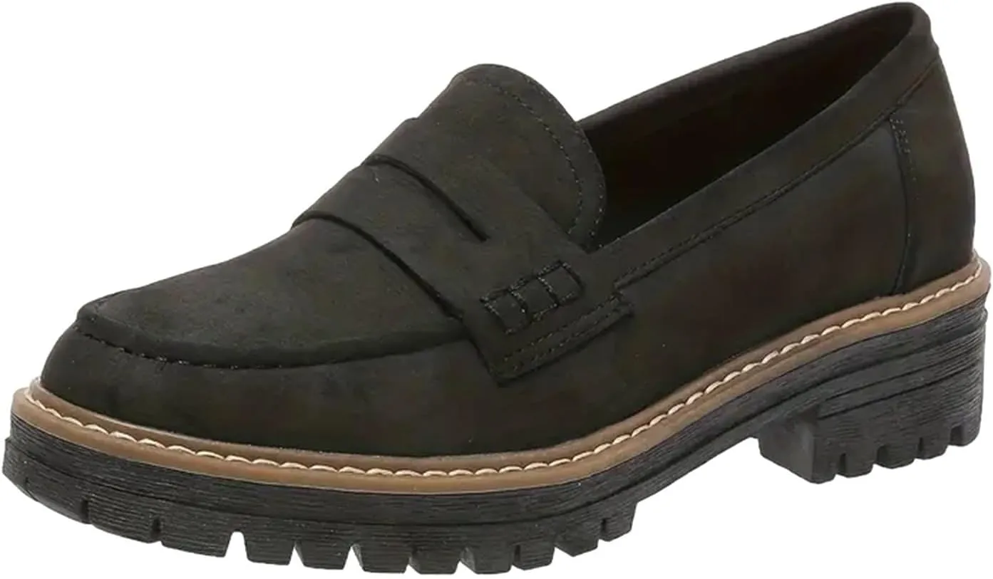 Orthoture-Orthopedic Platform Loafers,Wide Toe Lightweight Casual Comfort Shoes,Slip-On Suitable for All Foot