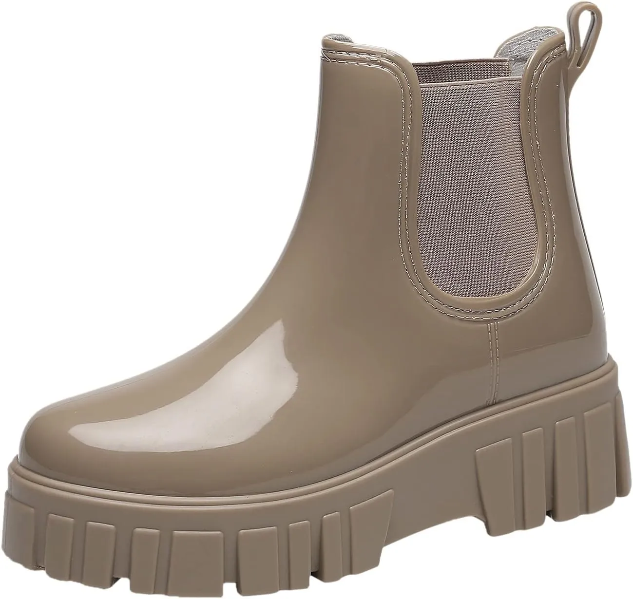 Rain Boots for Women Waterproof Short Boots Platform Ankle Booties Rubber Rain Boots Fishing Boots For Men