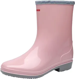 Rain Boots Women Tall Waterproof Mens Grounded Footwear Booties Work Barefoot Shoes Women's Rubber Rain Boots Waterproof & Anti-slip Womens Boots Fall 2024