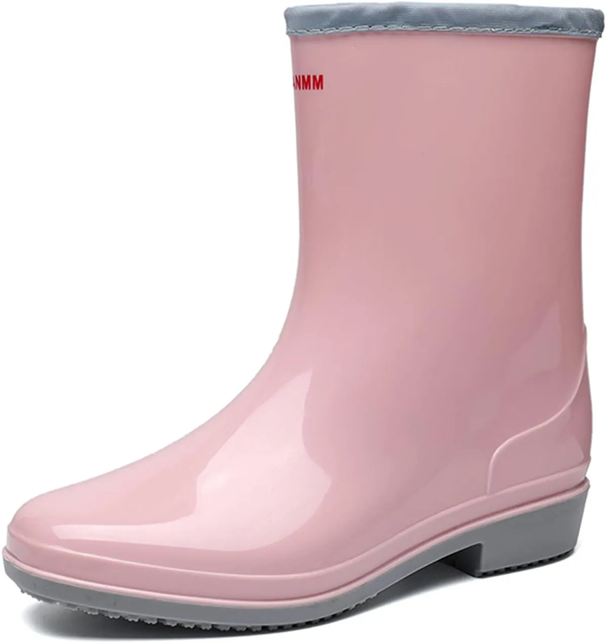 Rain Boots Women Tall Waterproof Mens Grounded Footwear Booties Work Barefoot Shoes Women's Rubber Rain Boots Waterproof & Anti-slip Womens Boots Fall 2024