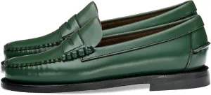 Sebago Women's Classic Dan Leather Penny Loafers  Hand-Sewn Slip-On Moccasins with Leather Sole & Timeless Design