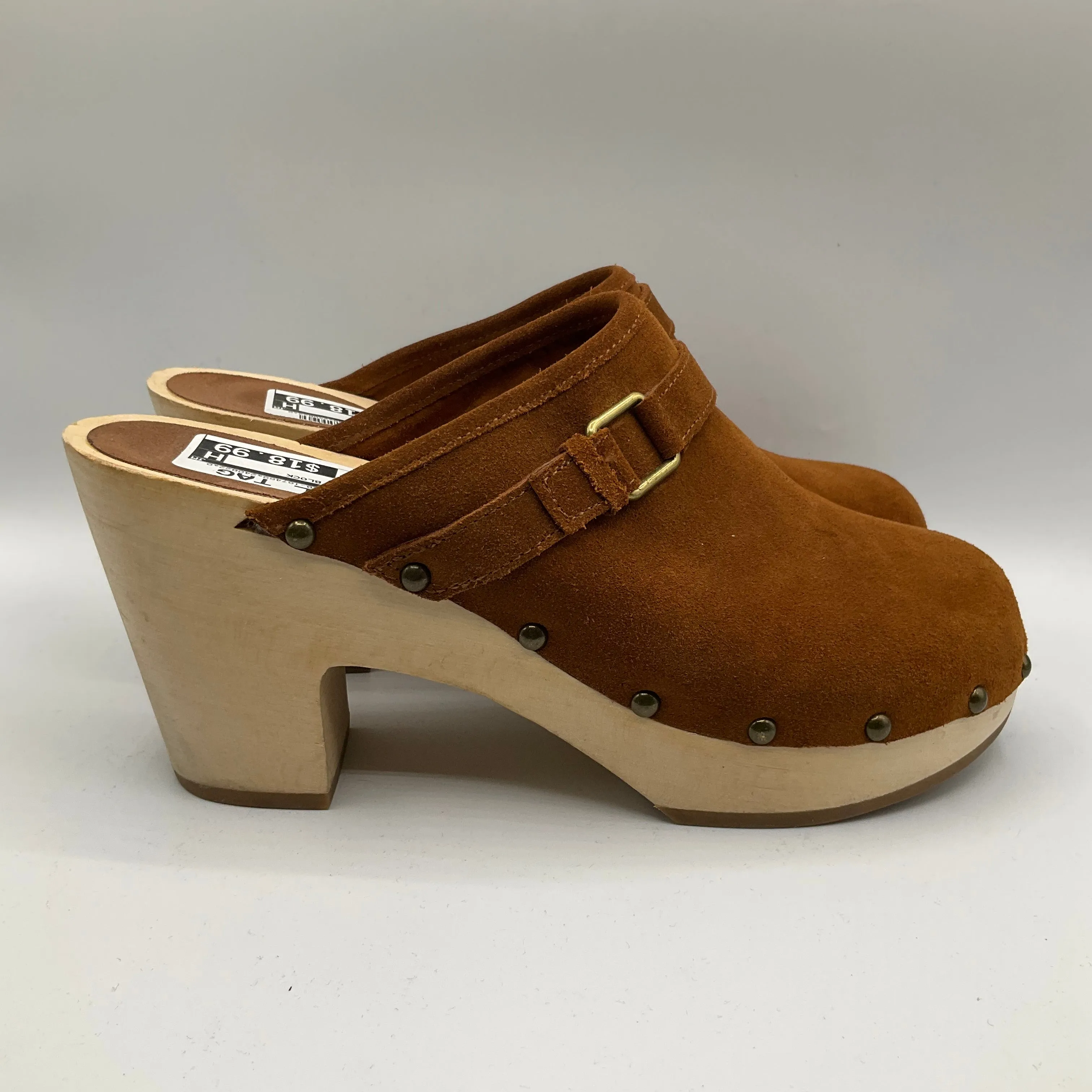 Shoes Heels Block By Gap In Brown, Size: 8.5