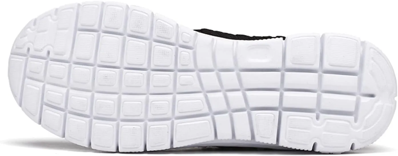Veroders Women's Elastic Sport Sandals - Hiking Sandals Woven Elastic Walking Sandals Slip on Lightweight Sneakers