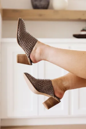 Walk With Me Woven Mules (Online Exclusive)