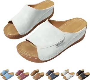 Wedge Sandals Women 2025 Open Toe Sandals Espadrilles Orthopedic Dressy Casual Boho Summer Beach Platform Sandals Women