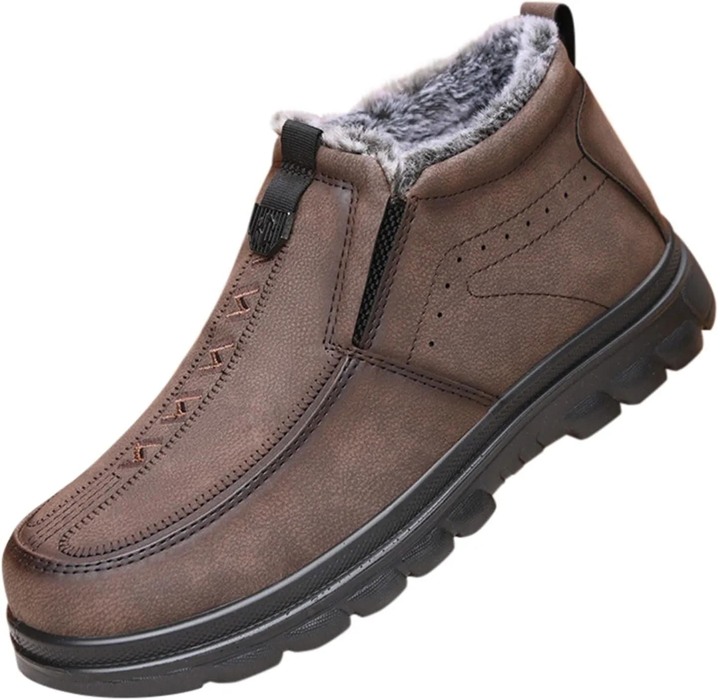 Women Snow Shoes Non-Slip Winter Walking Shoes For Men Plush Lined Hiking Boots Women aterproof Casual Shoes