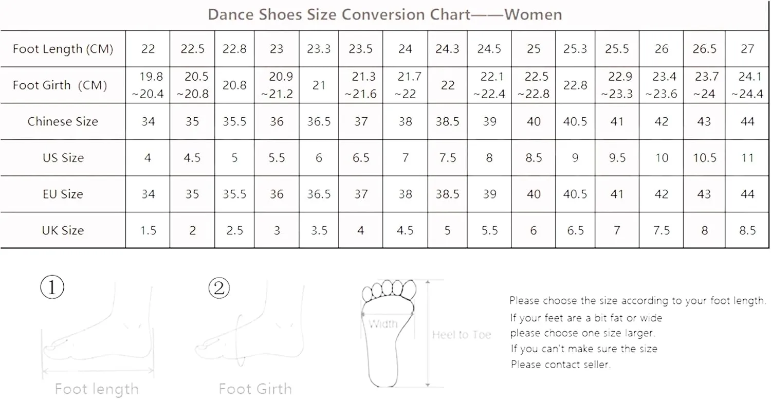 Women's Ballroom Dance Shoes - Tango Salsa Wedding Latin Heels, 10CM/3.9Inch Heel Height