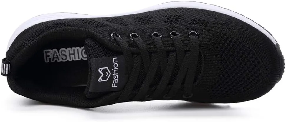 Womens Ladies Walking Running Shoes Slip On Lace-Up Tennis Shoes Womens Slip On Casual Tennis Shoes Walking Sneakers Red Tennis Shoe Cross Trainer Shoe