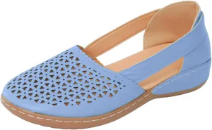 Women's Leather Platform Wedge Orthopedic Sandals 2025 Fashionable Comfortable Closed Toe Hollow Out Wedge Heeled Thick Soled Sandals Beach Vacation Travel Summer Casual Lightweight Wedding Shoes