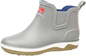 Womens Rain Boots Rubber Mens Grounded Footwear Booties with Heel Non Slip Work Barefoot Shoes Mens Rain Boots Slip On Non-Slip Rubber Waterproof Knee High Boots