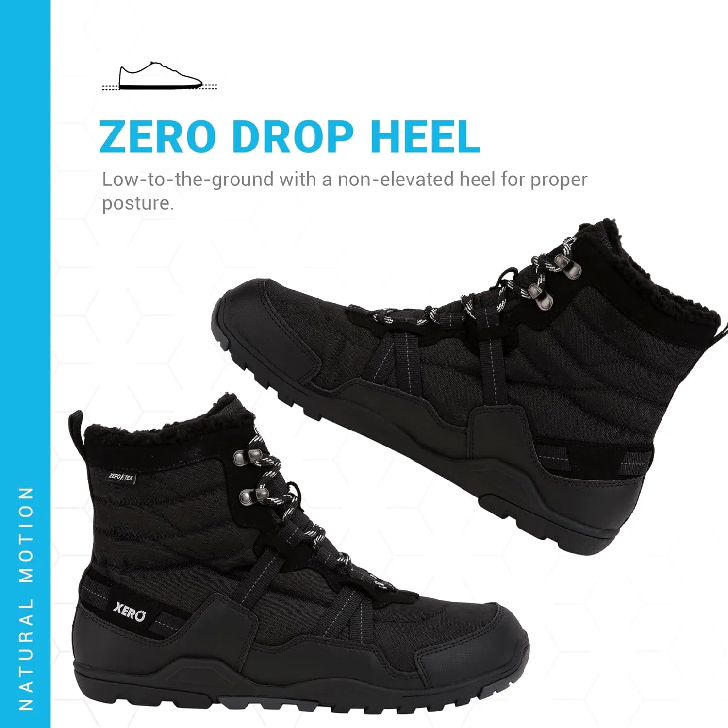 Xero Shoes Men's Alpine Barefoot Snow Boots
